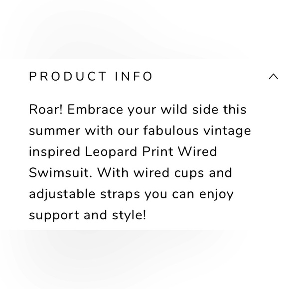 Collectif X Playful Promises Leopard Skirted Vintage Inspired Swimsuit - Picture 10 of 15